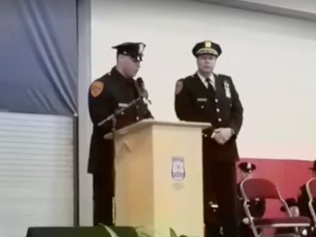 Double amputee Marine joins NY police department